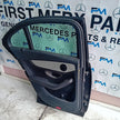 MERCEDES BENZ C-CLASS W205 PASSENGER SIDE REAR DOOR N/S/R BLACK  COMPLETE FMD148