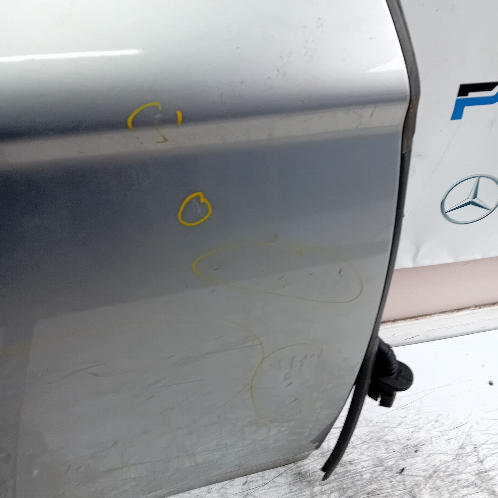 MITSUBISHI OUTLANDER MK3 DRIVER SIDE REAR DOOR OSR SILVER 2013 FMD412