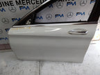 MERCEDES BENZ C-CLASS W205 PASSENGER SIDE FRONT DOOR N/S/F COMPLETE WHITE FMD85