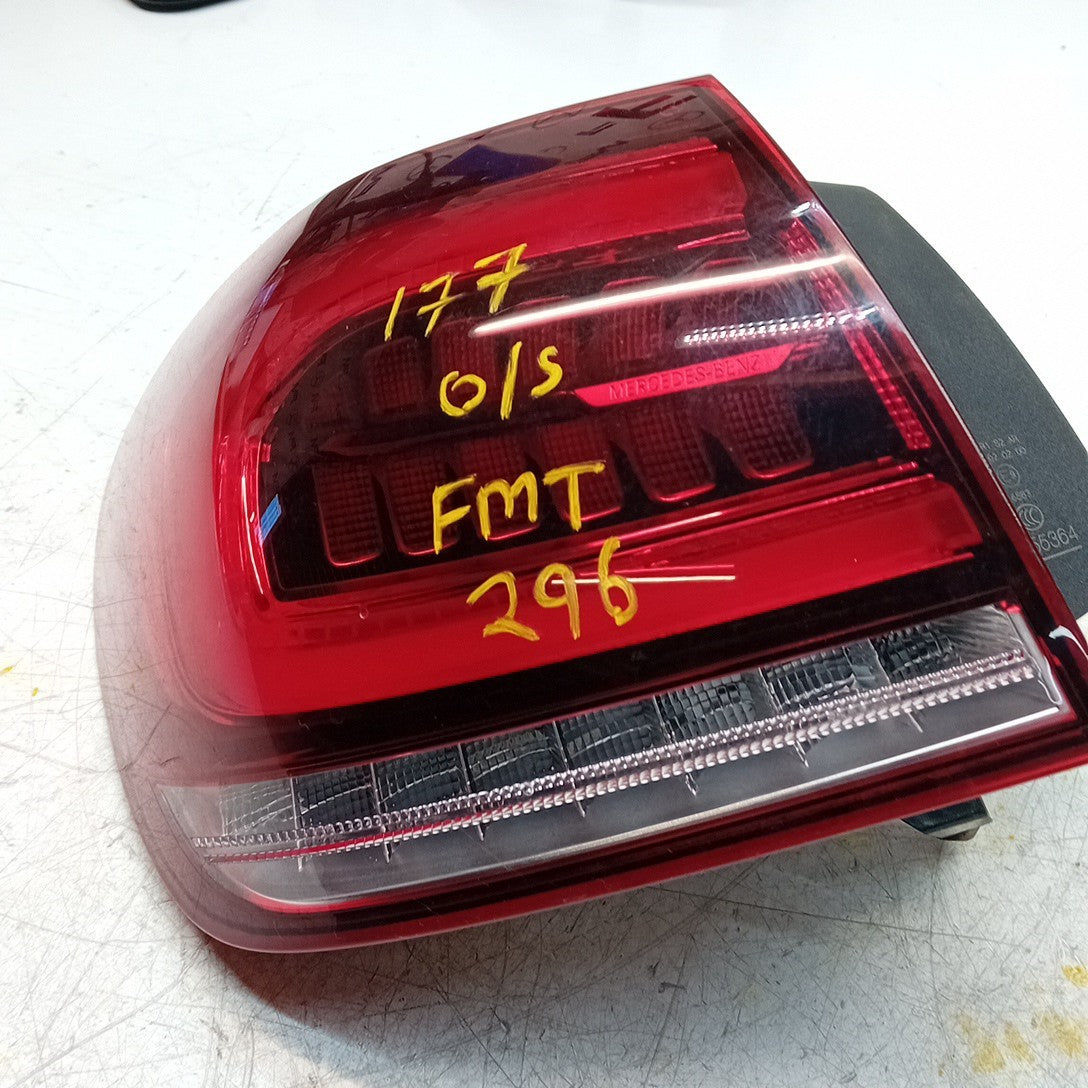 MERCEDES A-CLASS W177 PASSENGER LEFT REAR TAIL LIGHT A1779068302 2020 FMT296