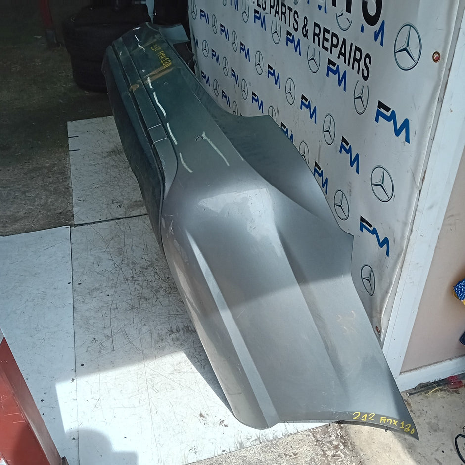 MERCEDES BENZ E-CLASS W212 REAR BUMPER GREY 2014 A2128855125 FMX130