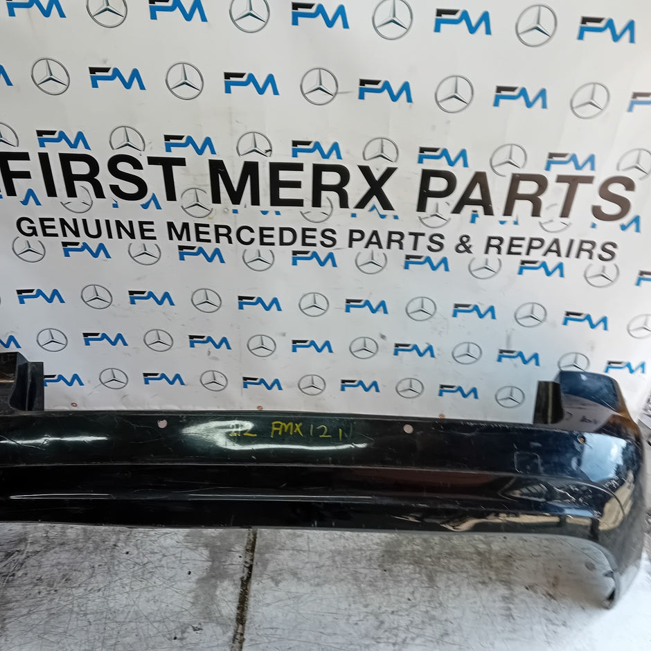 MERCEDES BENZ E-CLASS W212 REAR BUMPER BLACK 2016 ON A2128850025 FMX121