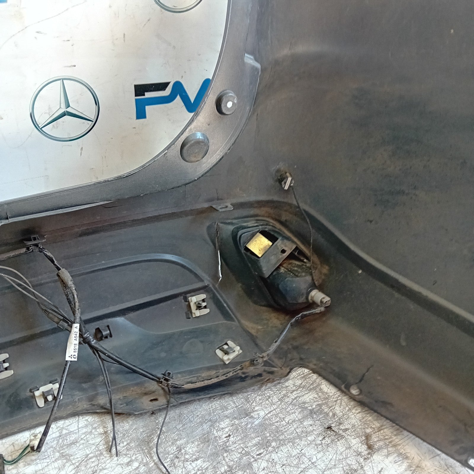 MITSUBISHI OUTLANDER MK3 REAR BUMPER GREY 2013 FMX111