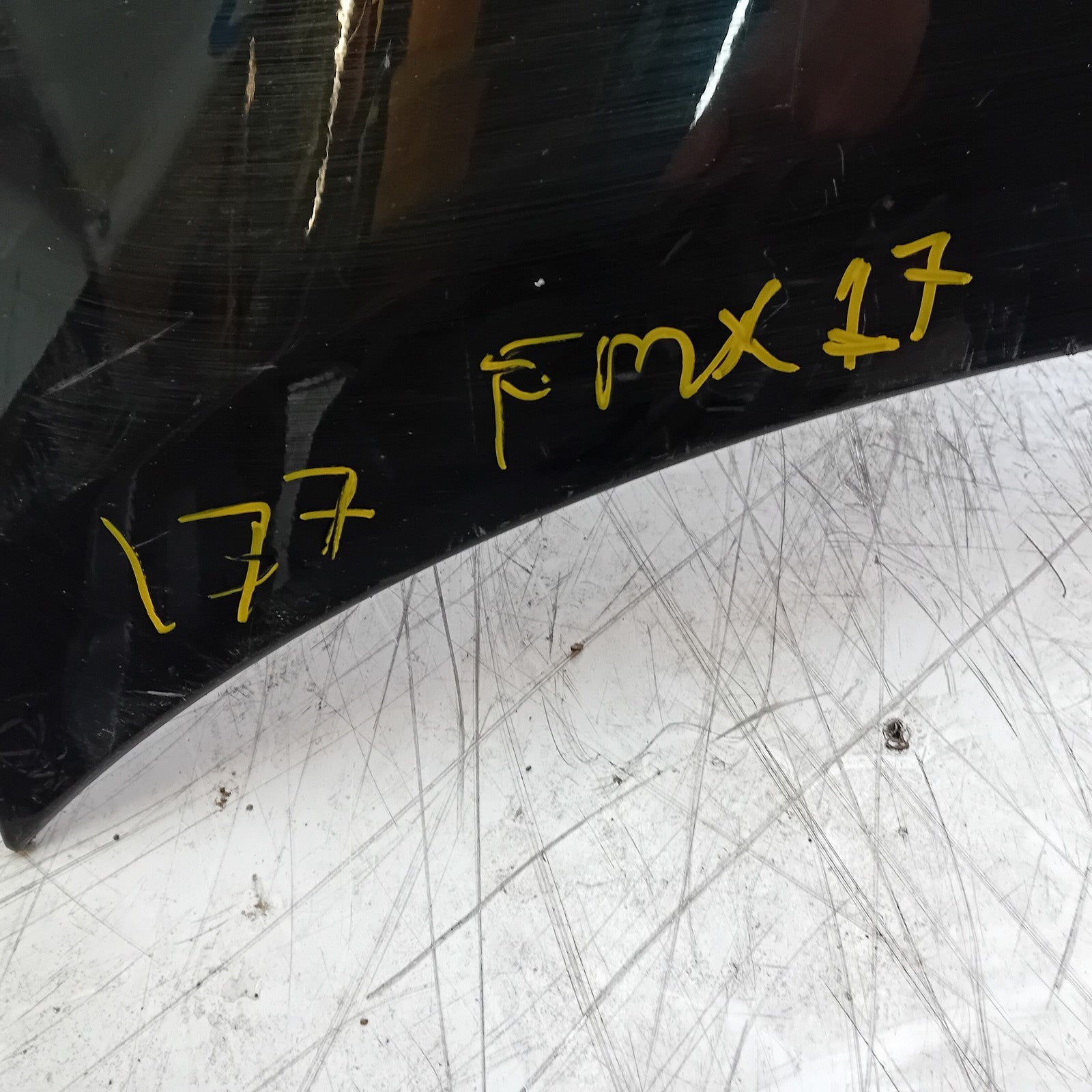 MERCEDES BENZ  A-CLASS W177 REAR BUMPER A1778856502 2018 BLACK FMX17