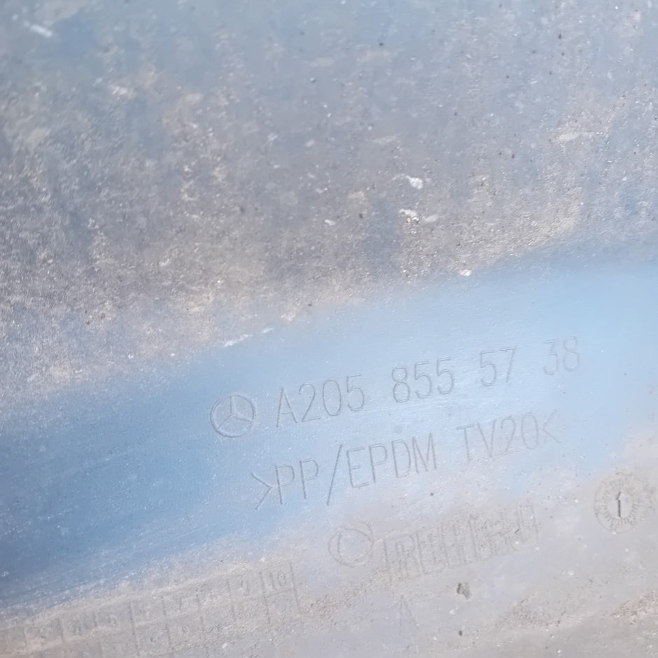 MERCEDES BENZ C-CLASS W205 REAR BUMPER BLUE 2014 A2058555738 FMX145