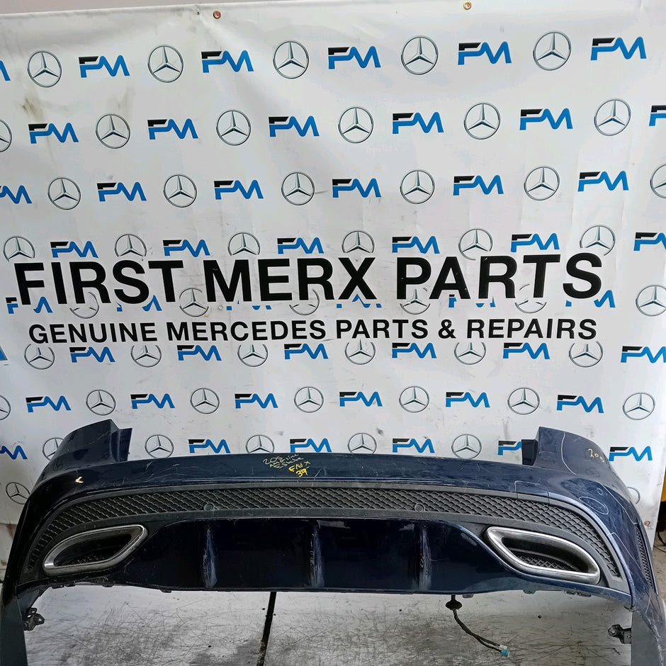 MERCEDES C-CLASS S205 EST REAR BUMPER 2014 BLUE  A2058856238 COMPLETE FMX39