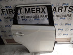 MITSUBISHI OUTLANDER MK3 DRIVER SIDE REAR DOOR OSR 2013 WHITE FMD307
