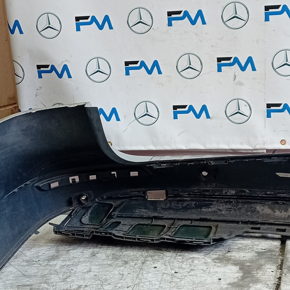 MERCEDES BENZ  GLE W166 SALOON REAR BUMPER SILVER 2016 A1668853024 FMX84