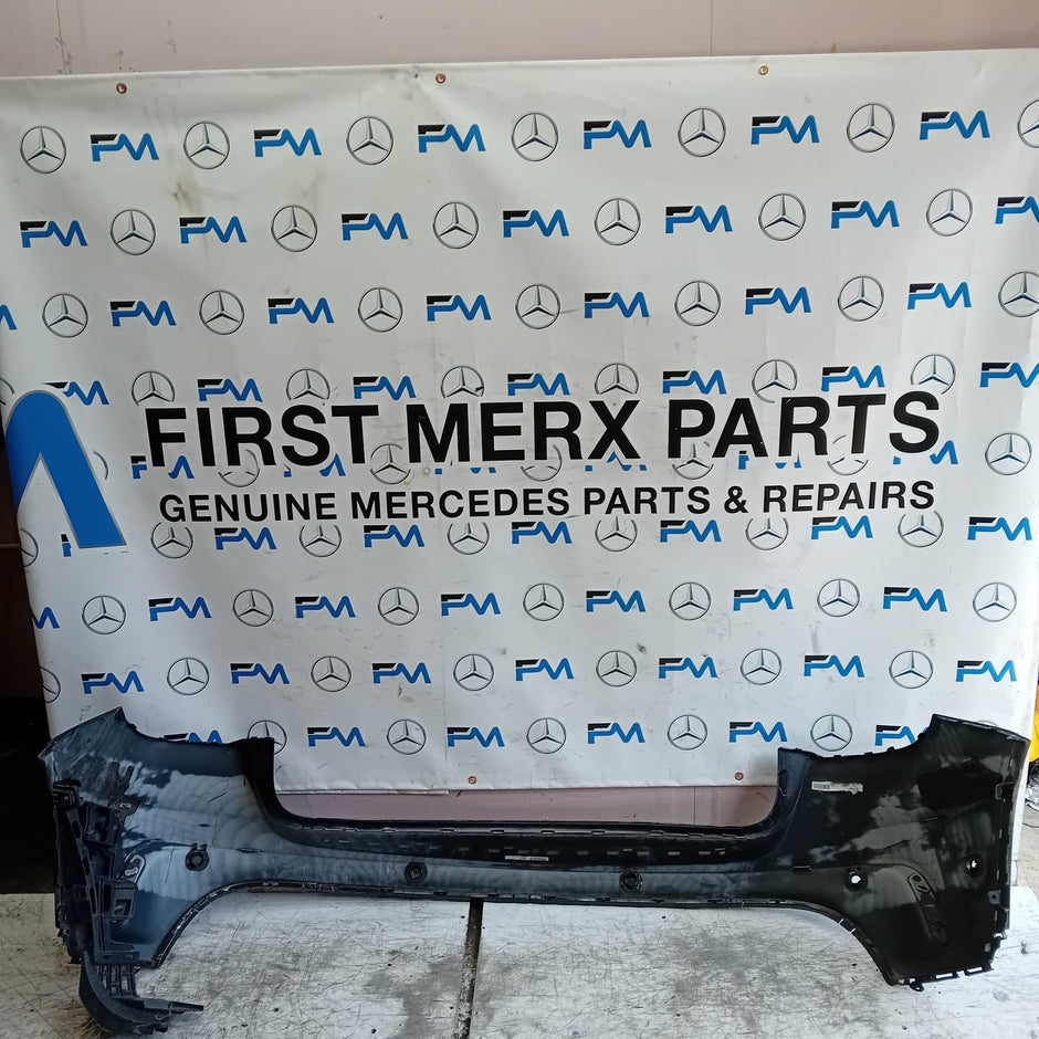 MERCEDES BENZ GLA X156 AMG REAR BUMPER BLACK 2014-19 A1568852425 FMX118