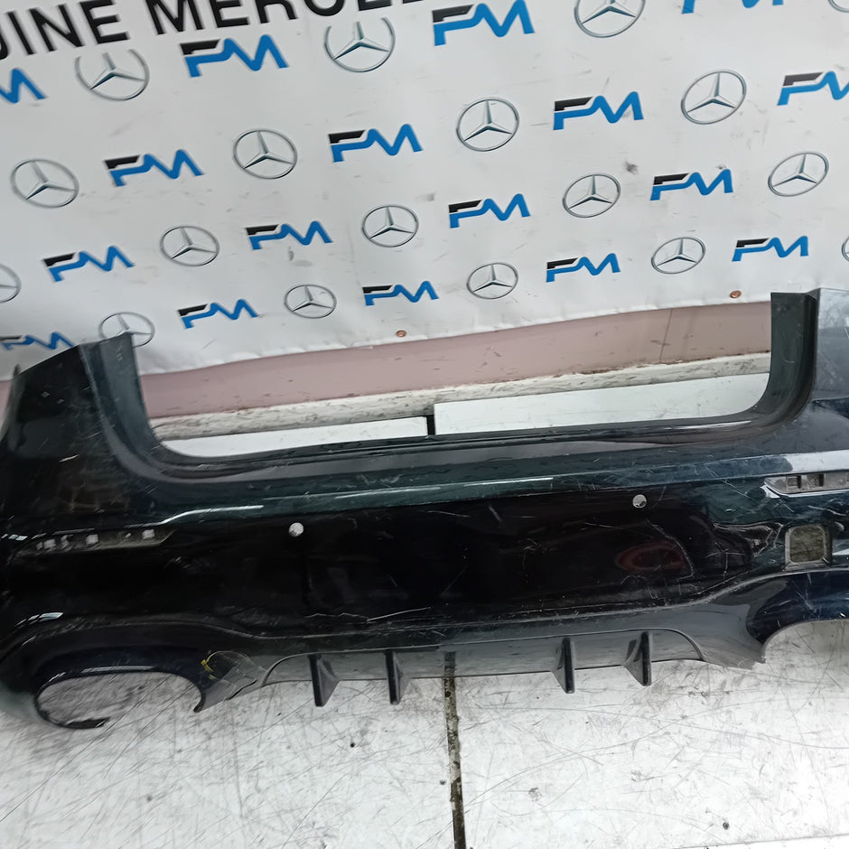 MERCEDES BENZ  A-CLASS W177 REAR BUMPER 2018 A1778808101 BLACK FMX26