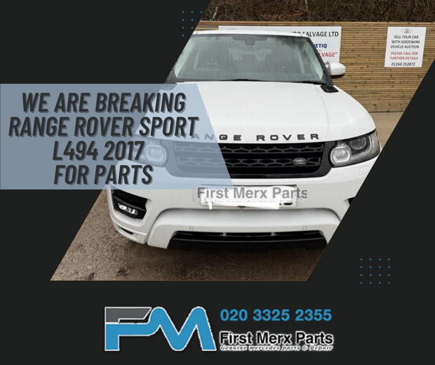 RANGE ROVER SPORT BREAKING / AIRBAGS ( STEERING WHEEL, KNEE, ROOF )