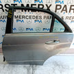 MERCEDES BENZ  E-CLASS W212 SLN PASSENGER REAR DOOR NSR SILVER 2013 FMD478