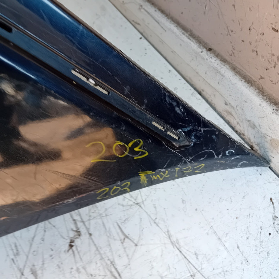 MERCEDES BENZ CLC W203 REAR BUMPER A2038801040 2011 BLUE FMX172