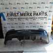 MERCEDES BENZ CLC W203 REAR BUMPER A2038801040 2011 BLUE FMX172