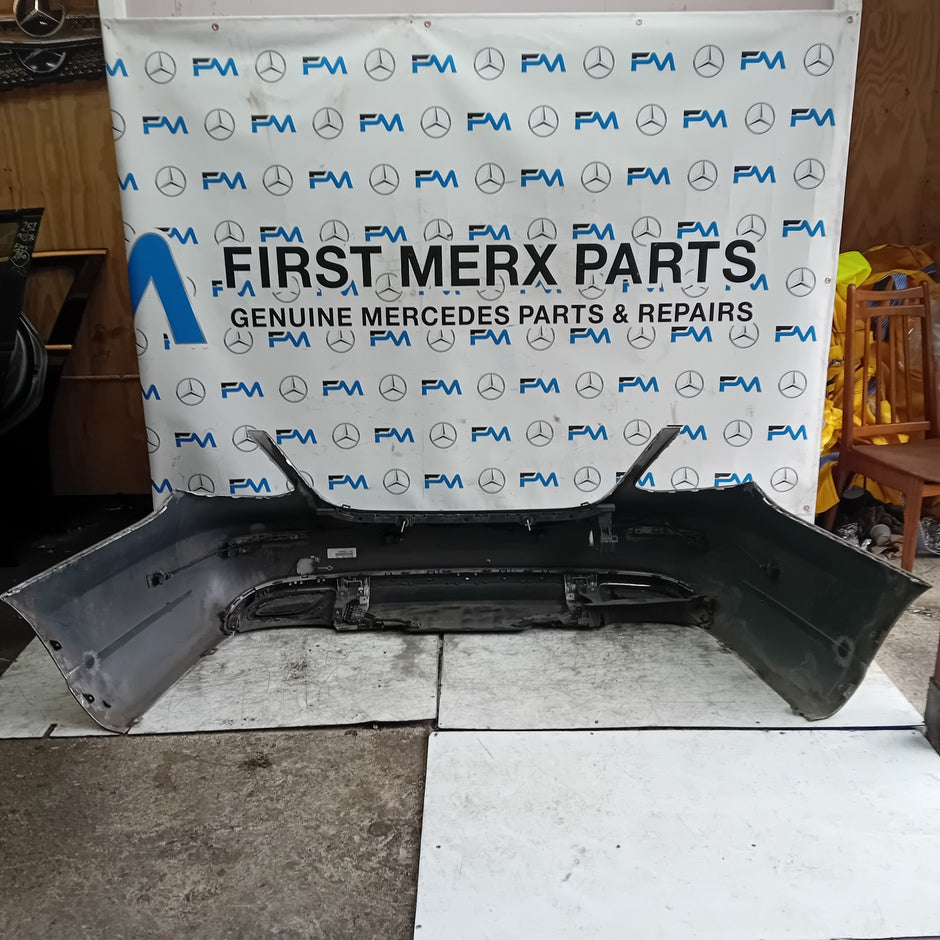 MERCEDES BENZ E-CLASS W213 SALOON REAR BUMPER SILVER 2016 A2138850025 FMX73