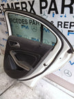 MERCEDES C-CLASS W176 DRIVER REAR DOOR OSR WHITE 2012-18 COMPLETE FMD323
