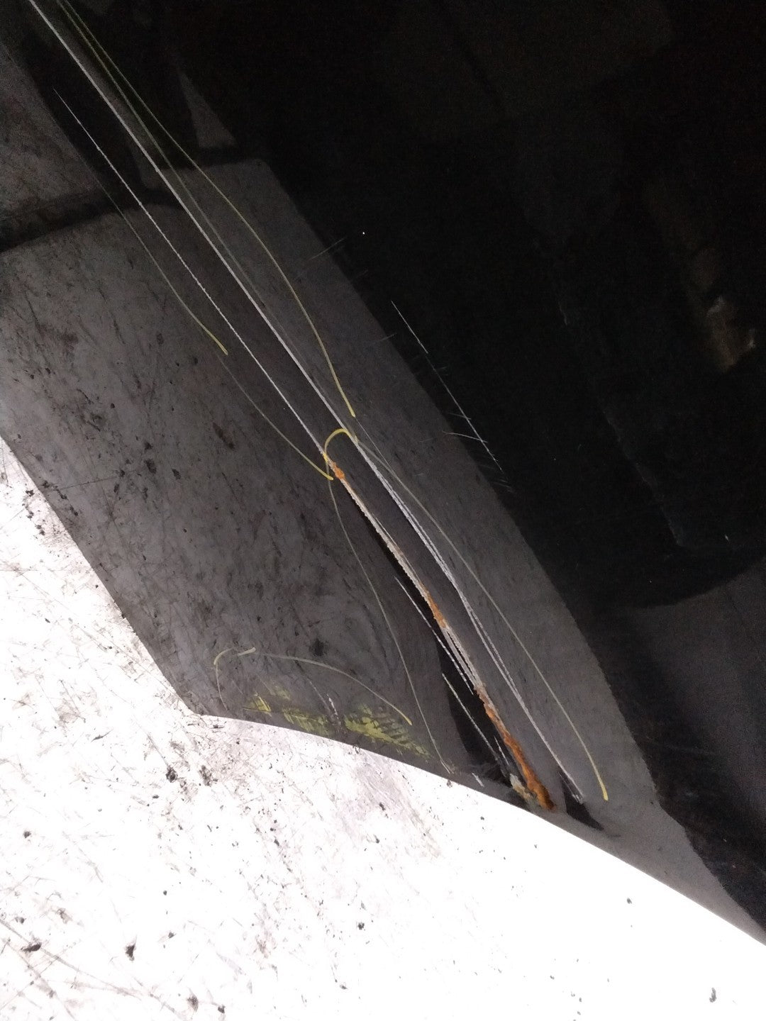 MITSUBISHI OUTLANDER PASSENGER REAR DOOR NSR BLACK   FMD599