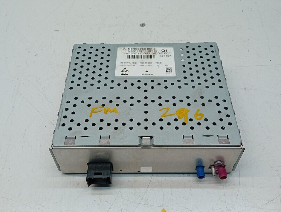 Mercedes Glc C E Class Radio Tuner Box W253 W205 W213 14-21 A2229001408 FM00296