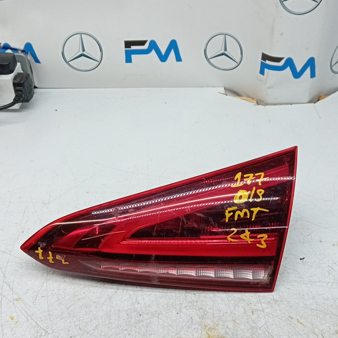 MERCEDES A-CLASS W177 DRIVER RIGHT OS REAR INNER TAIL LIGHT A1779062000 FMT243