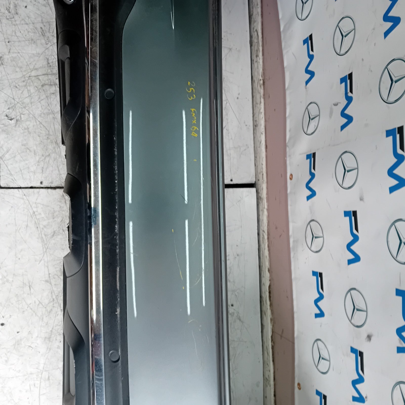 MERCEDES BENZ GLC W253 REAR BUMPER 2015 GREY COMPLETE A2538850200 FMX64