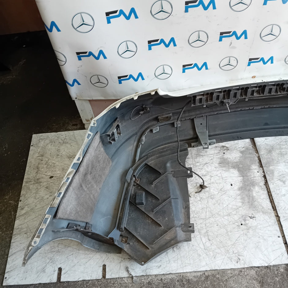 MERCEDES BENZ E-CLASS C207 COUPE REAR BUMPER 2016 WHITE A2076100408 FMX109