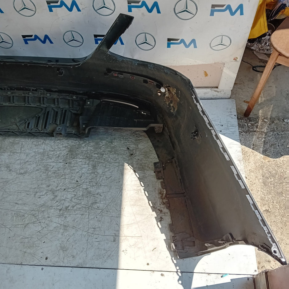 MERCEDES E-CLASS W213 SALOON REAR BUMPER 2016 A2138850001 BLACK COMPLETE FMX100