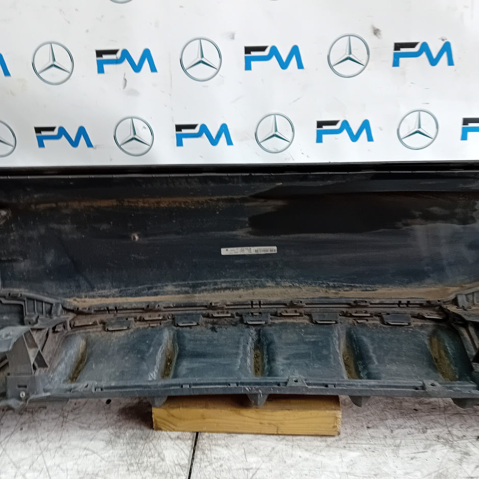 MERCEDES BENZ  A-CLASS W177 REAR BUMPER A1778804701 GREY 2018 COMPLETE FMX3