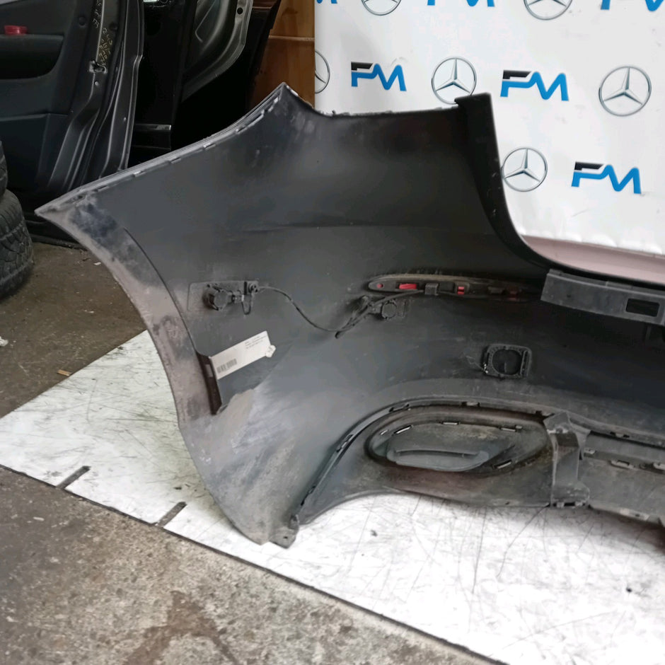 MERCEDES BENZ  A-CLASS W177 REAR BUMPER A1778804801 2018 BLUE COMPLETE FMX5