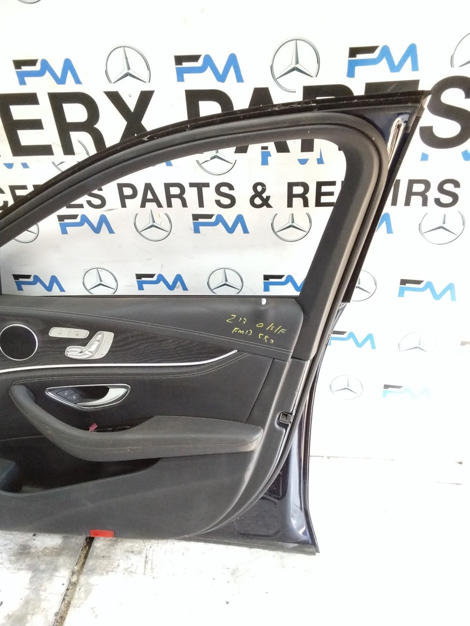 MERCEDES BENZ  E-CLASS W213 SLN DRIVER FRONT DOOR OSF BLUE 2016-20  FMD580