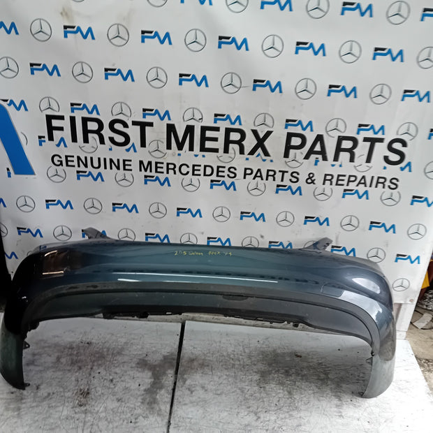 MERCEDES BENZ C-CLASS W205 SALOON REAR BUMPER GREY 2014 A2138850138 FMX74