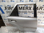 MERCEDES M-CLASS W164  DRIVER REAR DOOR OSR SILVER 2005-11 FMD571