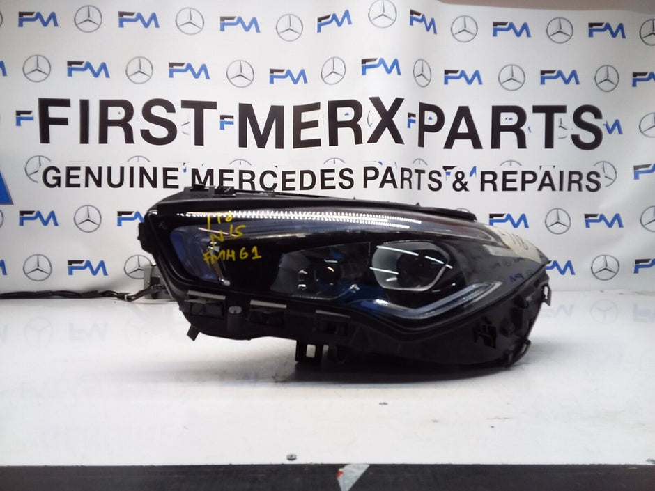 MERCEDES CLA W118 2020 LED HIGH PERFORMANCE HEADLIGHT LEFT N/S A1189062500 FMH61