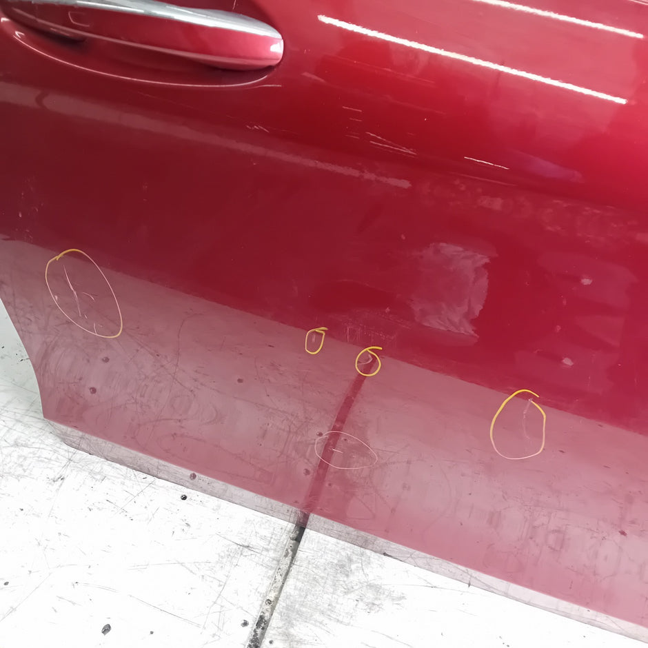 MERCEDES BENZ C-CLASS W205 DRIVER  FRONT DOOR O/S/F RED  COMPLETE 2014-21 FMD152