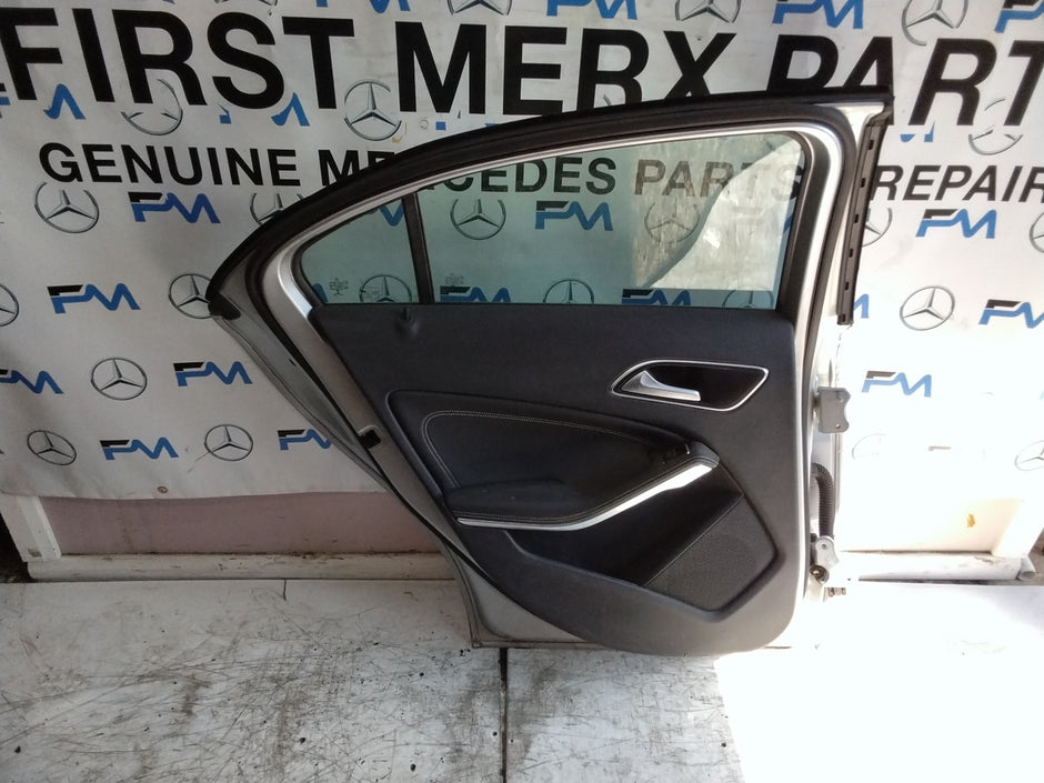 MERCEDES  A-CLASS W176 PASSENGER REAR DOOR NSR GREY 2012-2018 COMPLETE FMD312