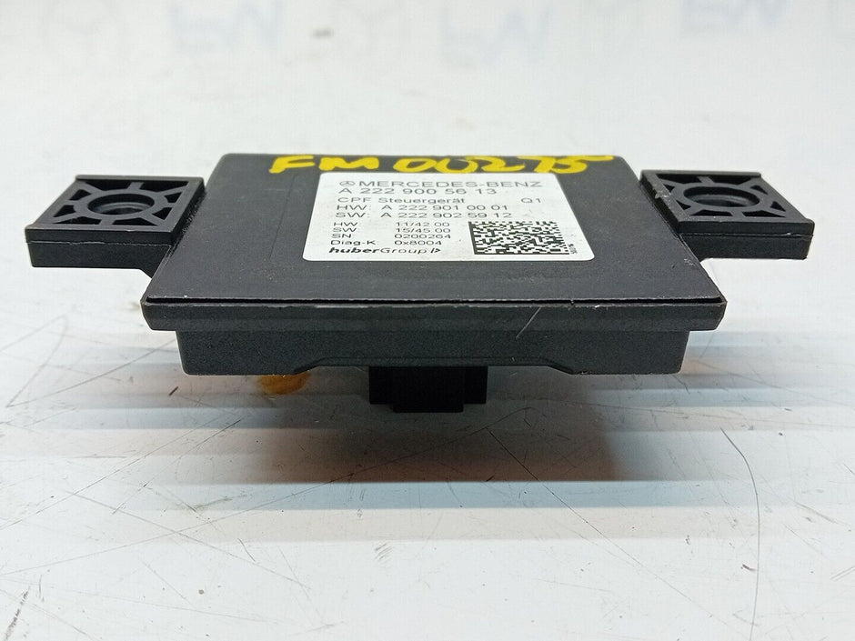 MERCEDES C CLASS CAMERA REAR CONTROL MODULE ECU A2229005613 2014-2021 FM00275