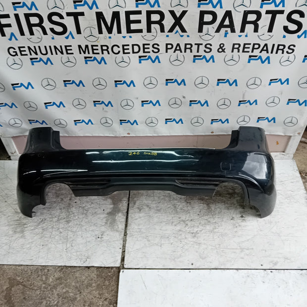 MERCEDES BENZ B-CLASS W246 REAR BUMPER 2013 BLACK A2468860025 FMX58