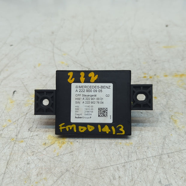 MERCEDES S CLASS W222  REAR CAMERA CONTROL MODULE ECU A2229000905 FM001413