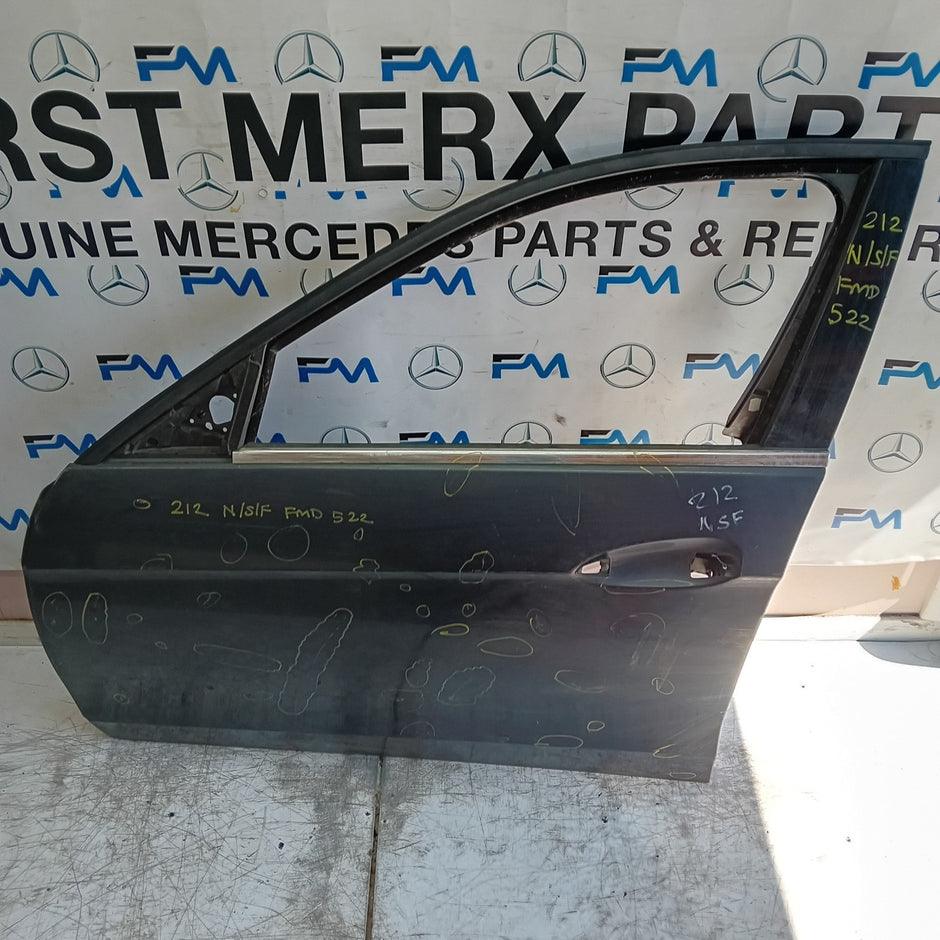 MERCEDES BENZ  E-CLASS W212 PASSENGER FRONT DOOR NSF 2015  GREY FMD522