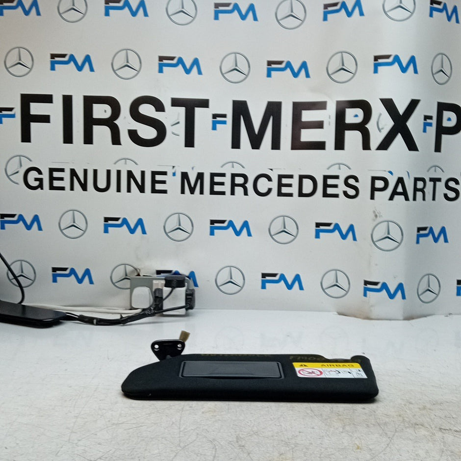 MITSUBISHI OUTLANDER MK3 SUN VISOR PASSENGER SIDE BLACK 7430B557 2014 FM001619