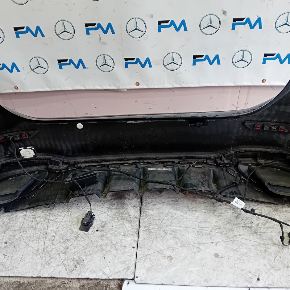 MERCEDES BENZ  A-CLASS W177 REAR BUMPER A1778801805 BLACK 2018 COMPLETE FMX1
