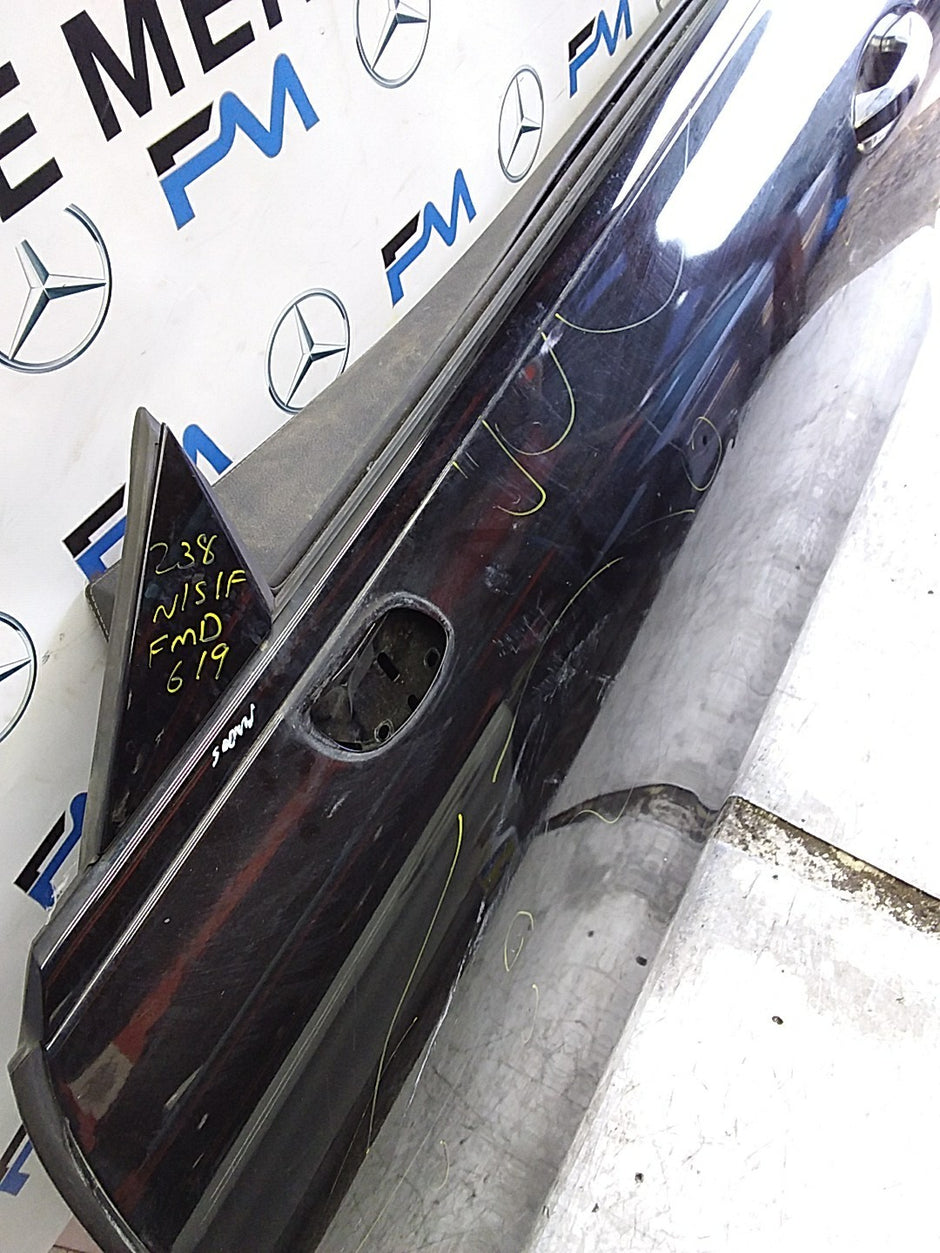 MERCEDES E-CLASS C238 PASSENGER FRONTDOOR NSF BLACK 2006 ONWARDS COMPLETE FMD619
