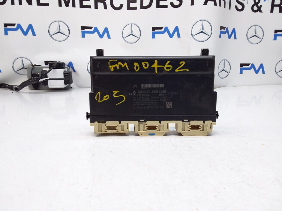 MERCEDES C-CLASS W205 FRONT RIGHT SEAT CONTROL MODULE A2059005122 FM00462