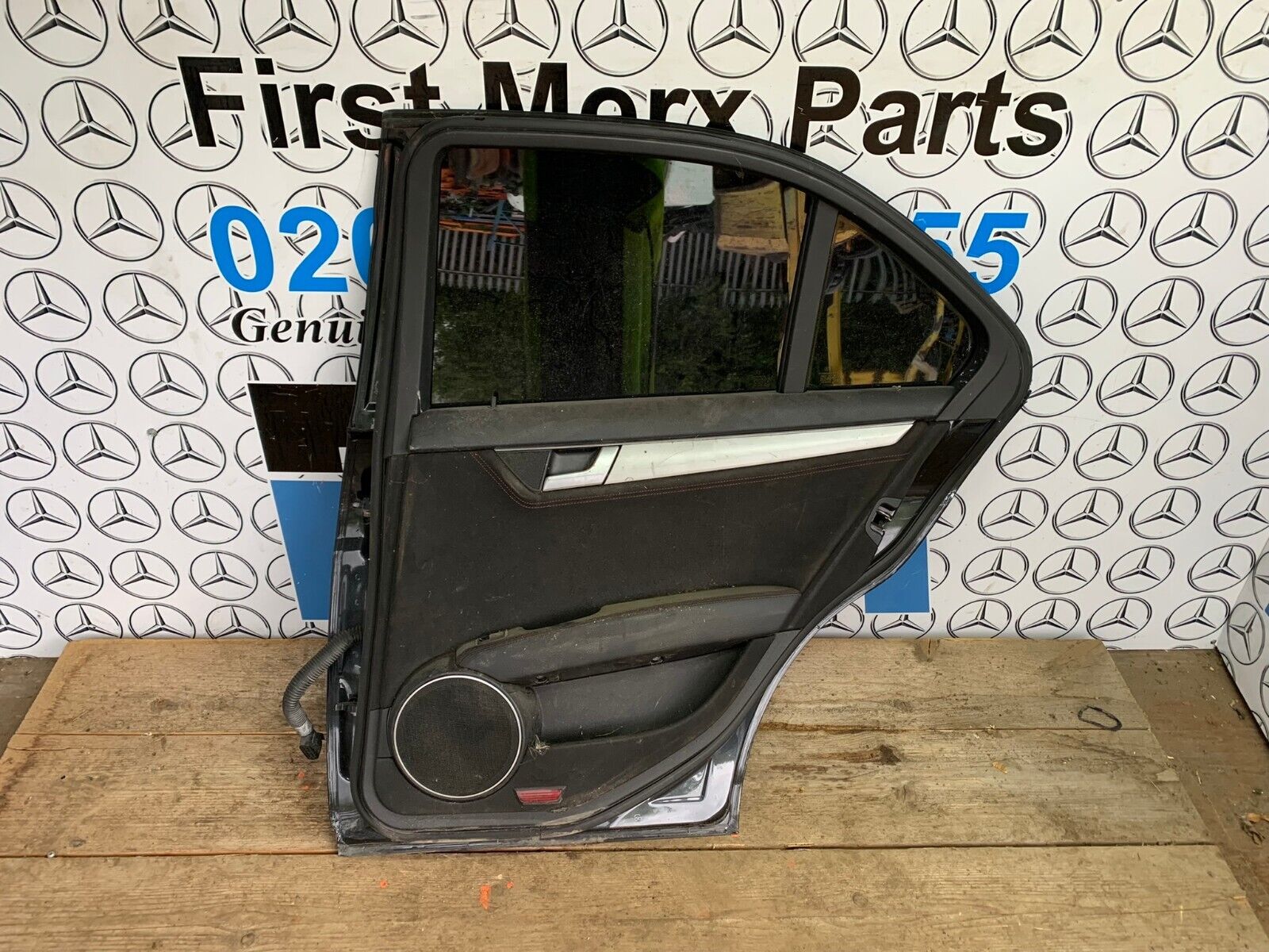 MERCEDES BENZ C CLASS W204 OFF SIDE REAR RIGHT DOOR 2008-2014