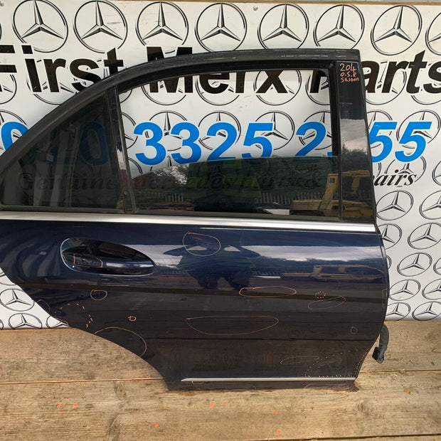 MERCEDES BENZ C CLASS W204 OFF SIDE REAR RIGHT DOOR 2008-2014