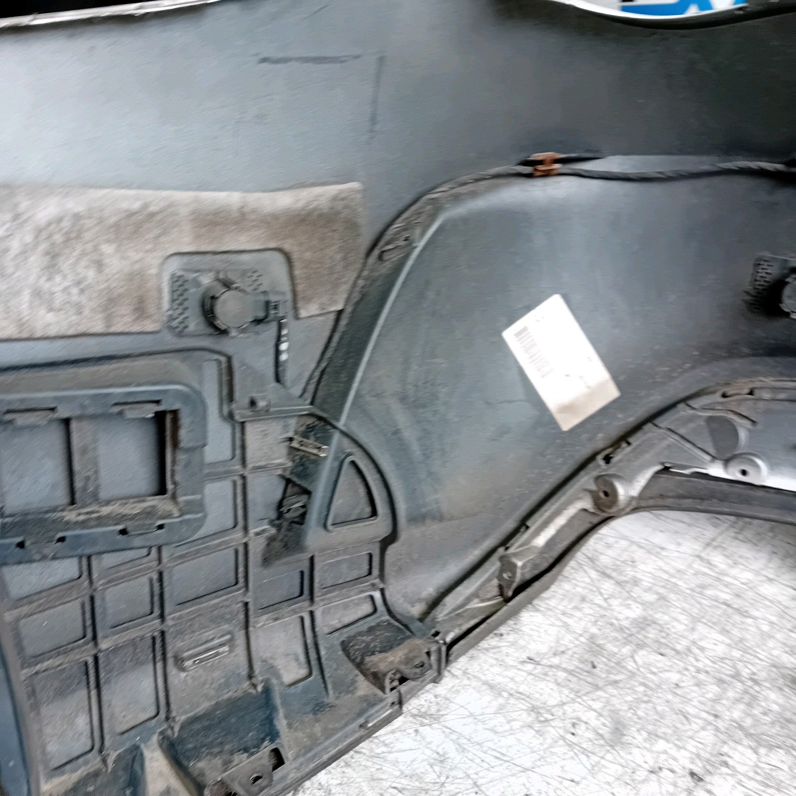 MERCEDES BENZ CLA W117 REAR BUMPER SILVER 2013-19 A1178851065 FMX91