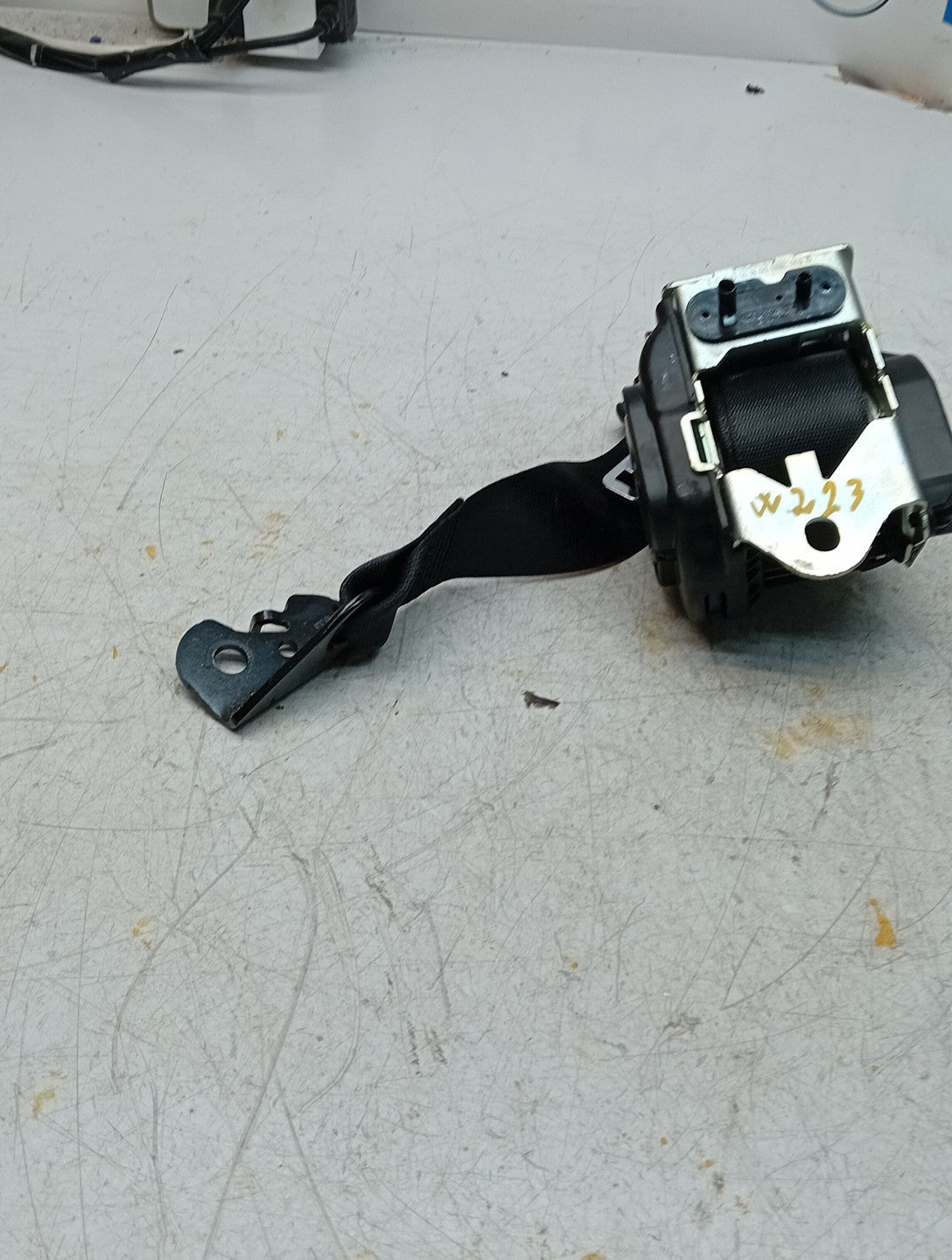 MERCEDES BENZ E-CLASS W213 SEAT BELT REAR PASSENGER A2138602785 BLACK FM001232