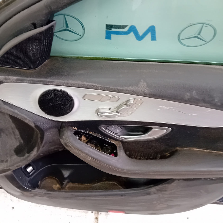 MERCEDES BENZ C-CLASS W205 DRIVER SIDE FRONT DOOR O/S/F  BLUE FMD132