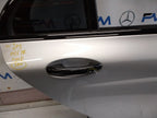 MERCEDES BENZ  C-CLASS W205 DRIVER SIDE REAR DOOR O/S/R COMPLETE SILVER FMD100