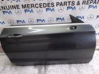 MERCEDES C-CLASS C205  DRIVER FRONT DOOR OSF GREY 2016 ONW COMPLETE FMD618