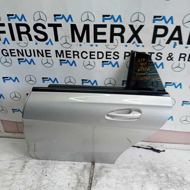 MERCEDES CLA W117 EST PASSENGER REAR DOOR NSR SILVER 2013-19 COMPLETE FMD297